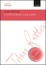 Christmas Lullaby SATB choral sheet music cover Thumbnail